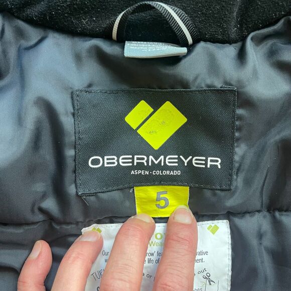 Obermeyer Ski Jacket & Bibs, size 5 - Picture 7 of 16
